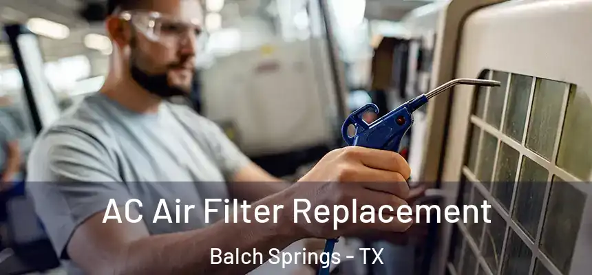  AC Air Filter Replacement Balch Springs - TX