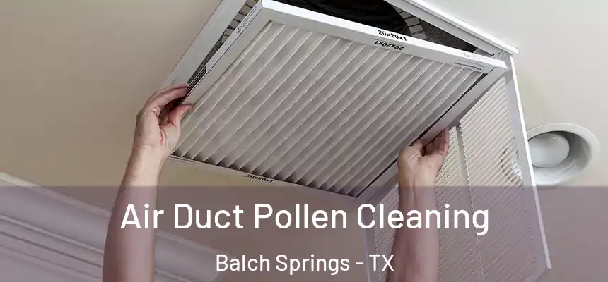  Air Duct Pollen Cleaning Balch Springs - TX